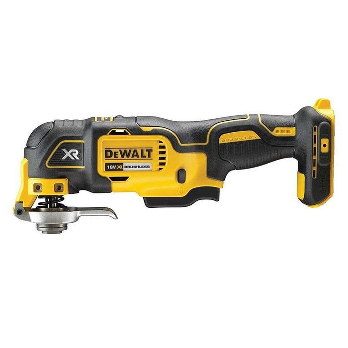 Utensile multifunzione oscillante 18V DEWALT DCS355NT-XJ brushless con valigetta e 32 accessori