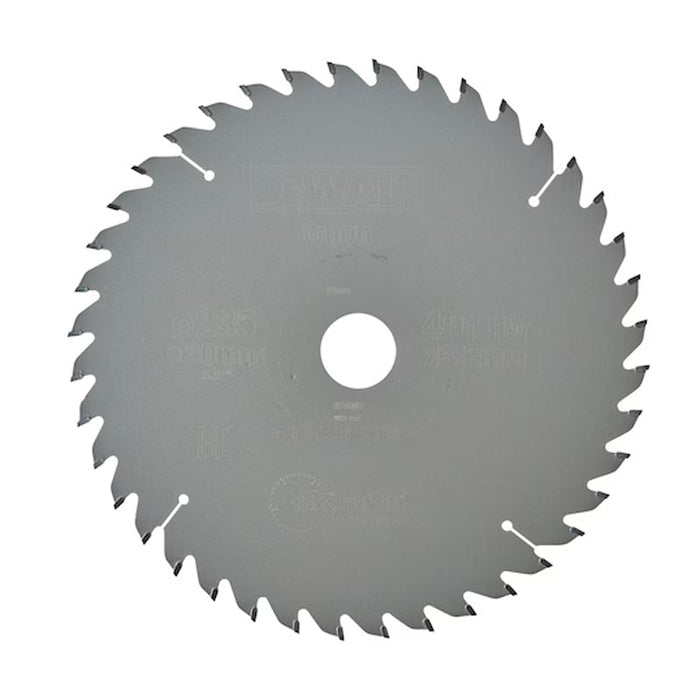 Lama per sega circolare Ø235x30 mm 40 denti DEWALT DT4067-QZ al carburo Extreme Workshop