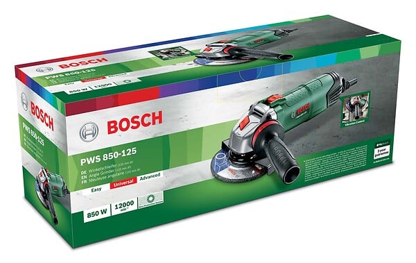 Smerigliatrice angolare con filo PWS 850-125 - 850W BOSCH DIY