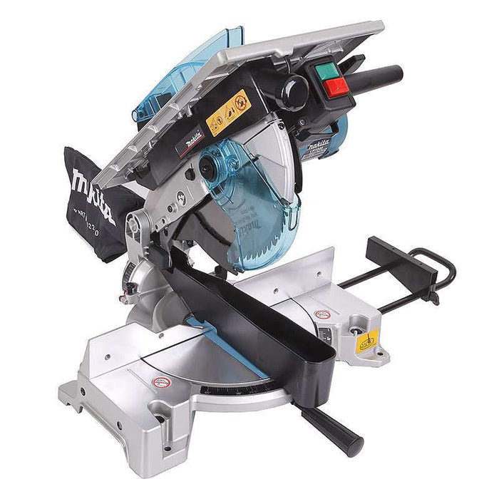 Pack troncatrice e sega da banco LH1040 MAKITA + lama in widia per legno B-32801