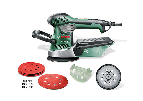 Levigatrice orbitale BOSCH PEX 4000 AE - 370W BOSCH DIY