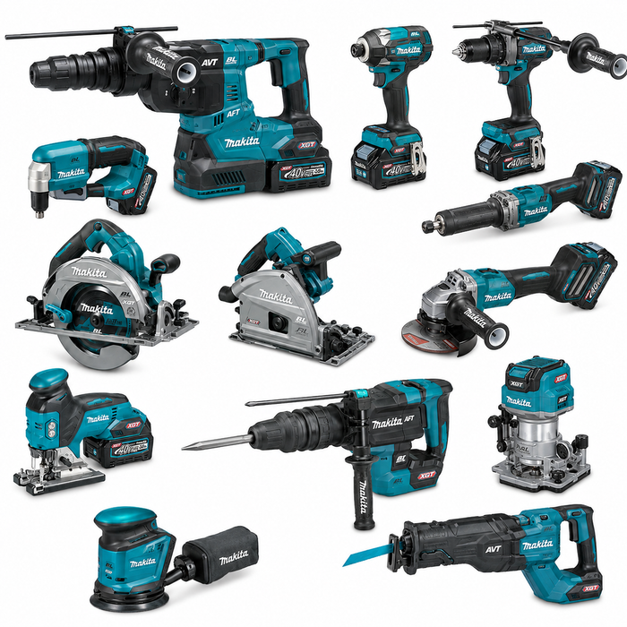 Kit di 13 utensili professionali MAKITA XGT® 40V Max