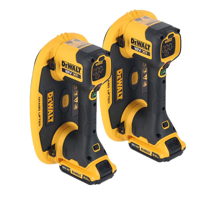 Set di 2 ventose GRABO DEWALT DCE590N-XJ XR 18V