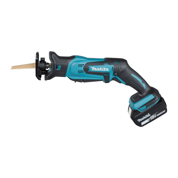 Sega a gattuccio LXT MAKITA DJR183RYJ 18 V + 2 batteria 1,5Ah + caricabatterie en Makpac
