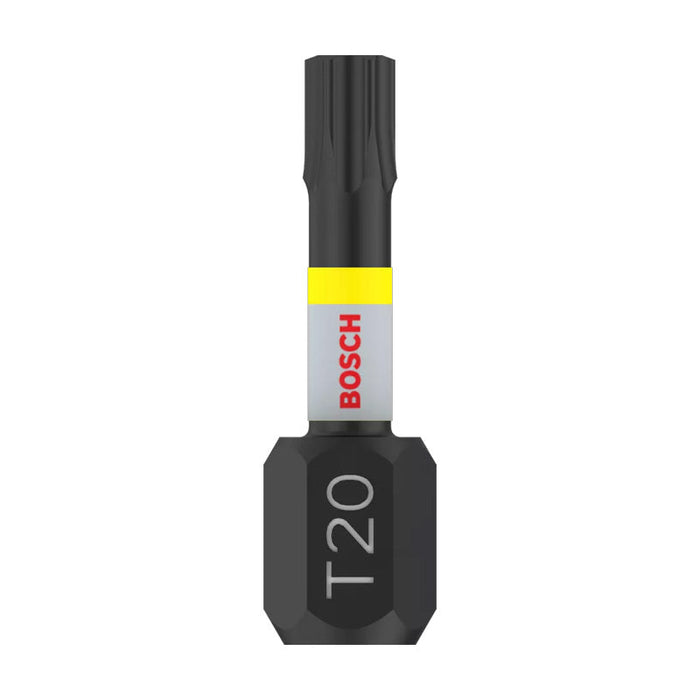 Inserti a codolo esagonale T20 BOSCH Impact Control 25 mm - 2 pezzi