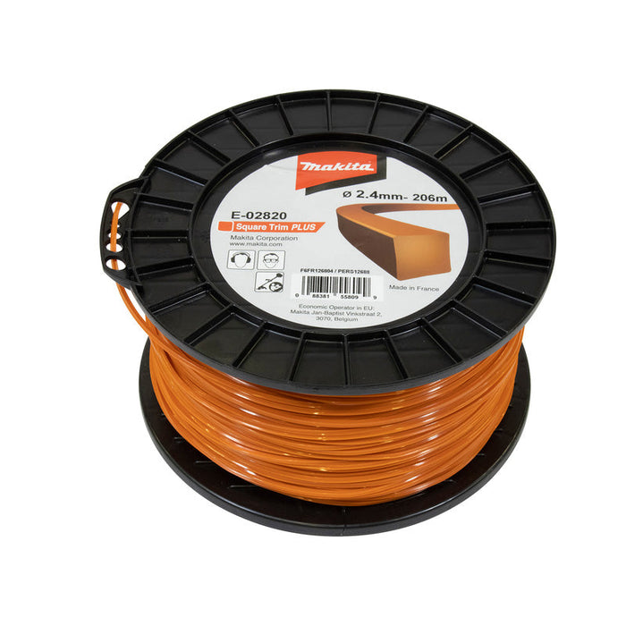 Filo quadrato Square Trim+ MAKITA E-02820 2,4mm x 206m