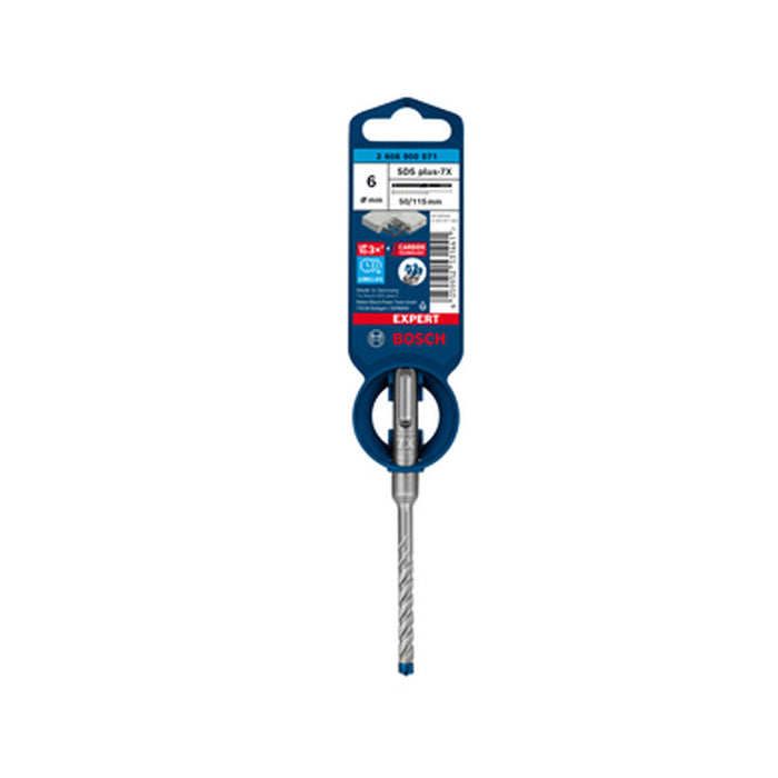 Punta per tassellatore BOSCH EXPERT SDS plus-7X 6 x 50 x 115 mm