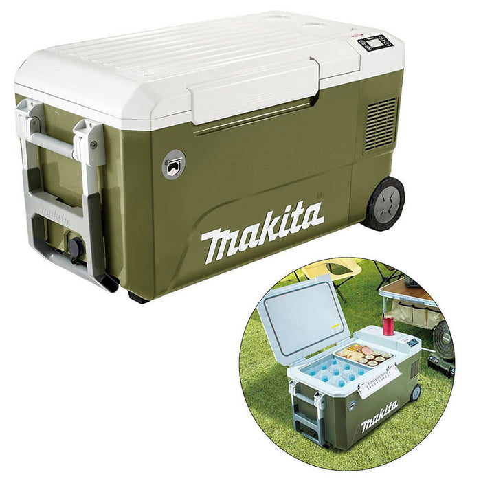 Frigo portatile  50L -18° con scaldavivande +60 Makita Adventure CW002GZ02
