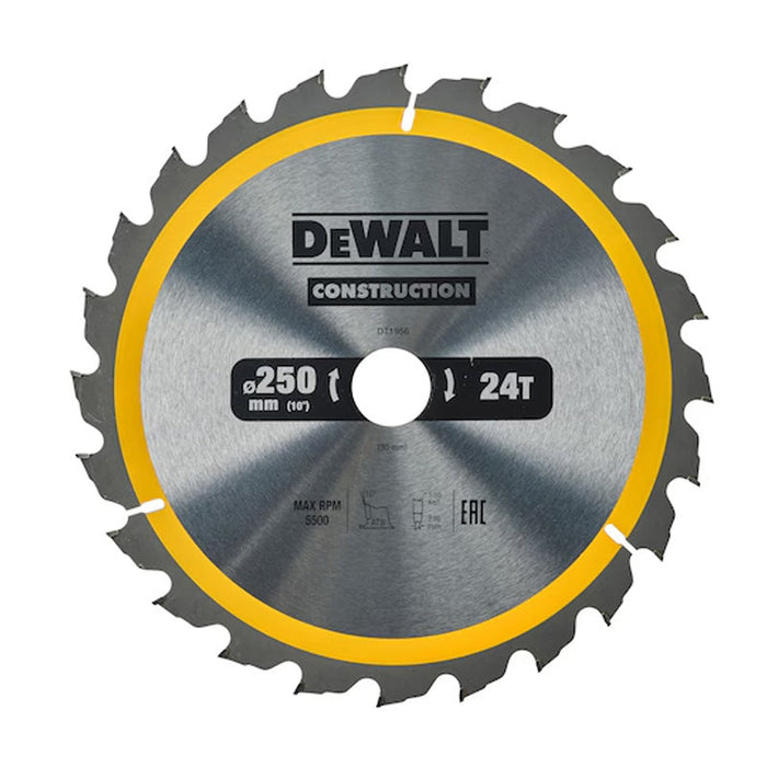 Lama per sega circolare portatile DEWALT Carbide Construction