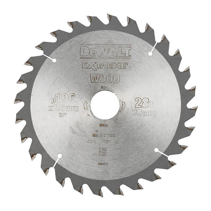 Lama per sega circolare portatile DEWALT Extreme Workshop 184x16 mm