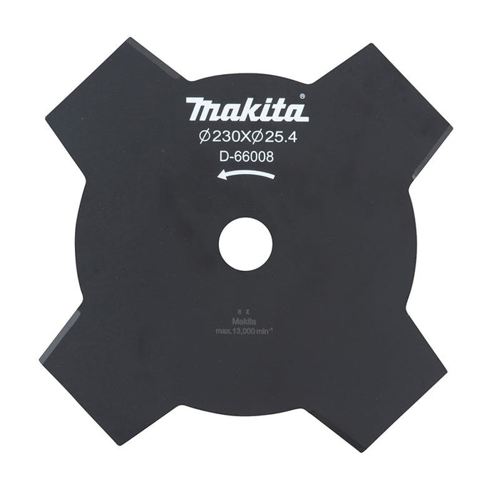 Lama per decespugliatore a 4 denti MAKITA D-66008 230x25.4mm