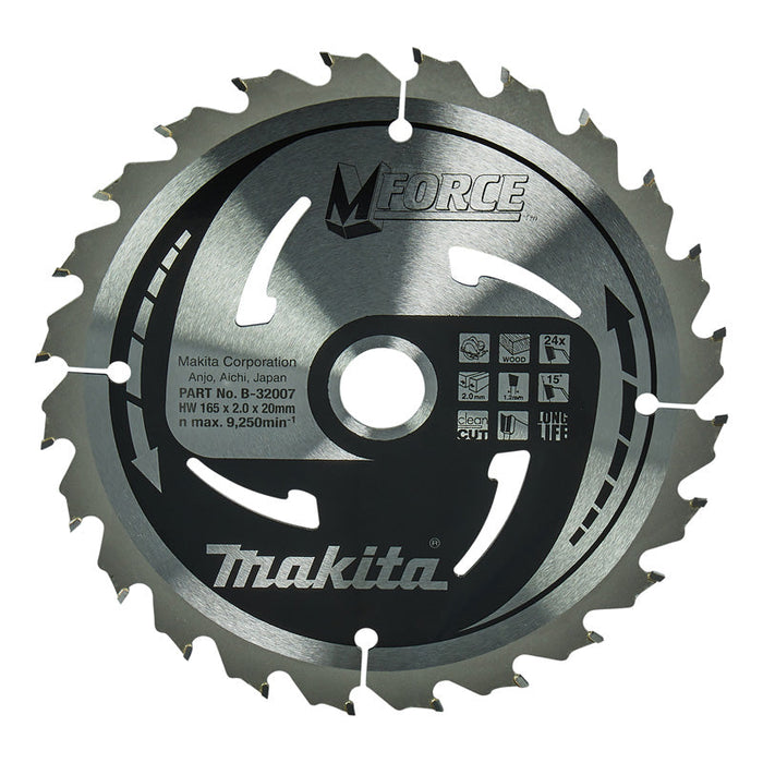Lame in widia "Mforce", per legno, per seghe circolari MAKITA