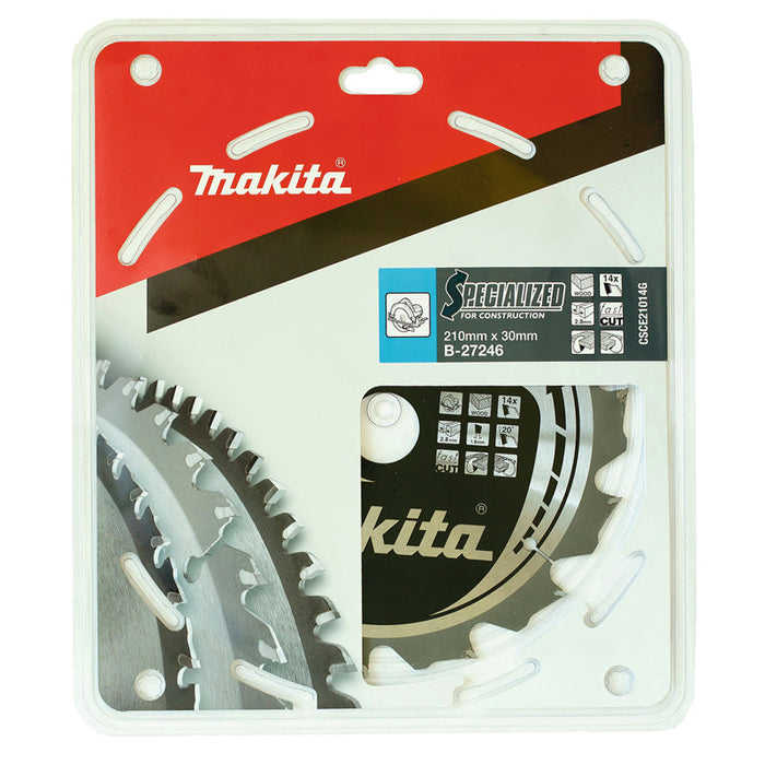 Lame in widia "Specialized" costruzione (FERMACELL ®), per seghe circolari MAKITA