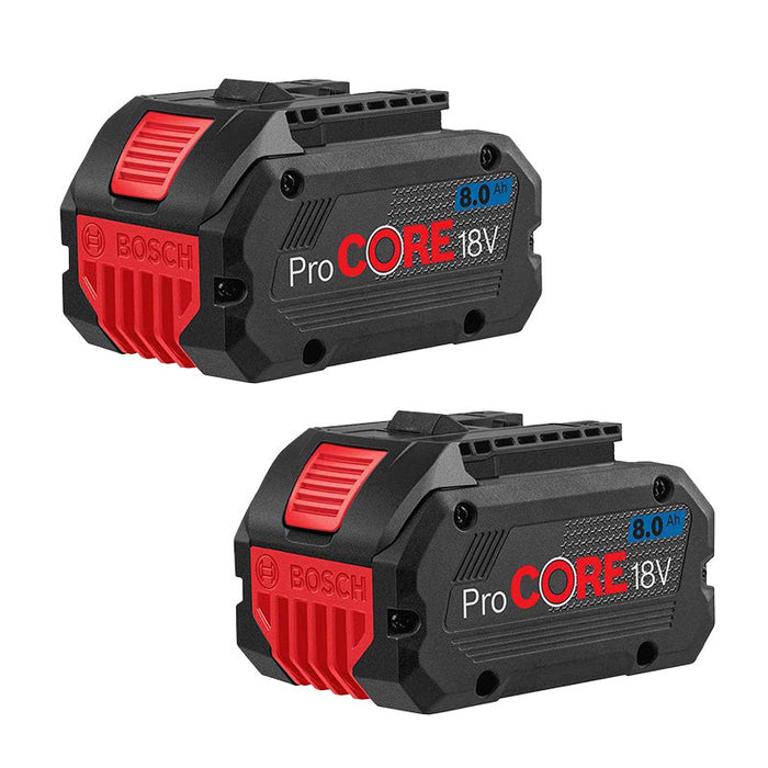Set di 2 batterie ProCore 8Ah 18V Bosch Professional 1600A016GK