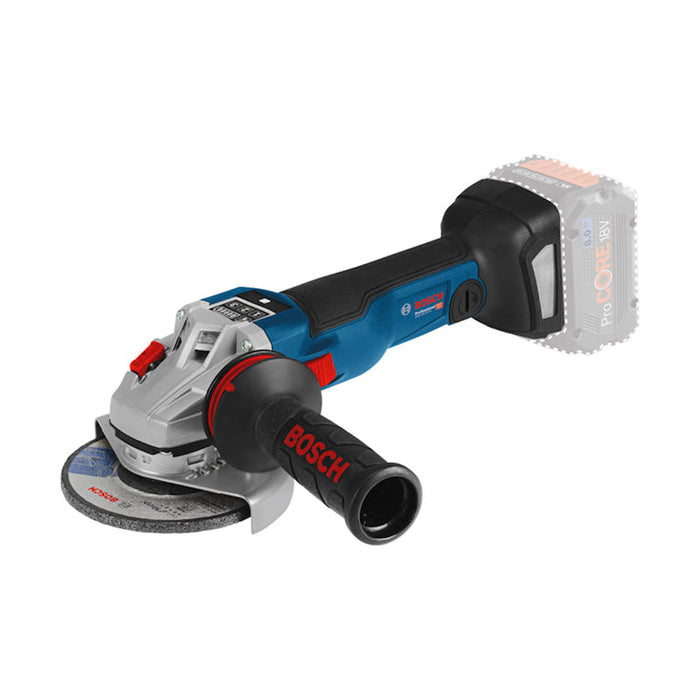 Smerigliatrice angolare a batteria BOSCH GWS 18V-10 SC 06019G340B Professional (venduta senza batteria)