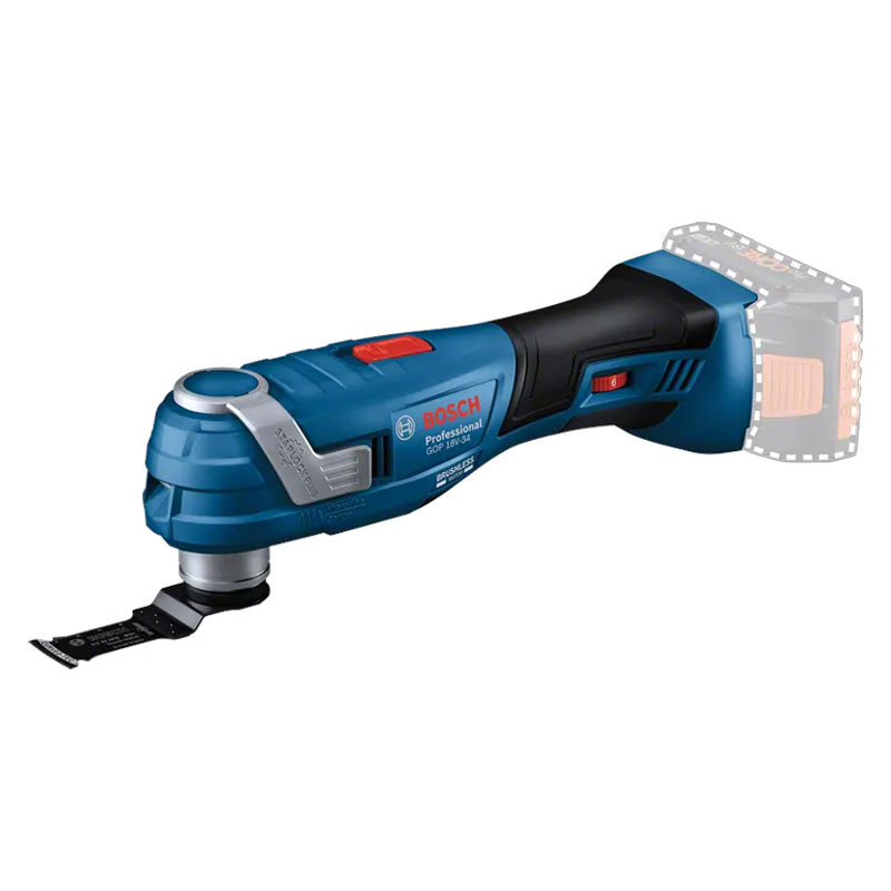 Utensile multifunzione a batteria BOSCH GOP 18V-34 - 0 601 8G2 001 Professional (venduto senza batteria)