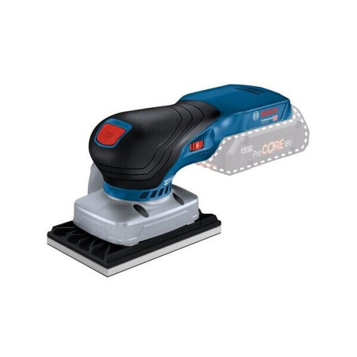 LEVIGATRICE ORBITALE 80x130 mm 18V BOSCH GSS 18V-13 solo in cartone