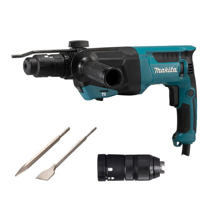 Tassellatore scalpellatore SDS-Plus MAKITA HR2670FTX - 800 W + accessori