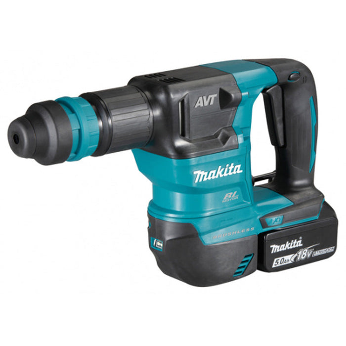 Martello scalpellatore SDS+ 3,1J Brushless 2x5Ah 18V LXT ® MAKITA DHK180RTJ in MAKPAC