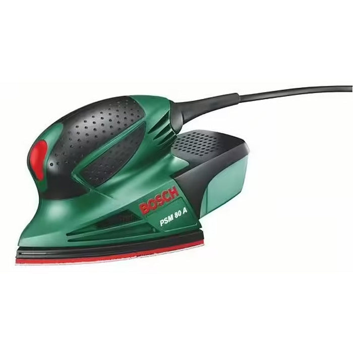 Levigatrice multi BOSCH DIY PSM 80 A con fogli abrasivi e valigette