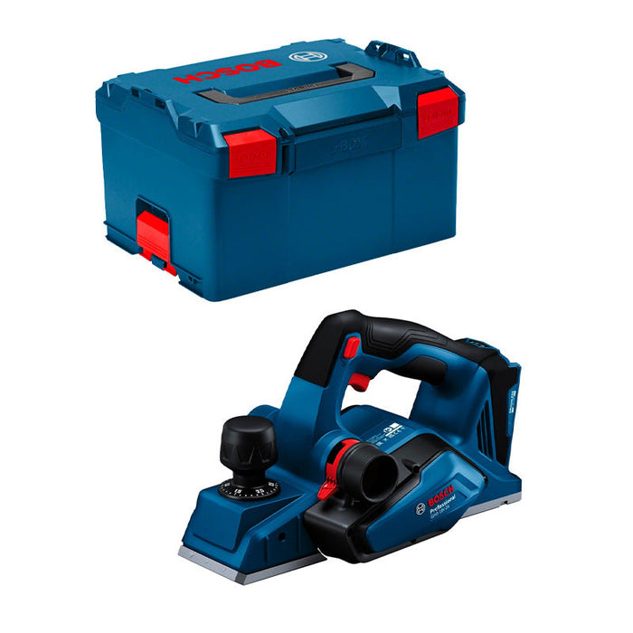 Pialletto 82mm 18V BOSCH GHO 18V-26 solo L-Boxx, guida e sacco raccoglipolvere