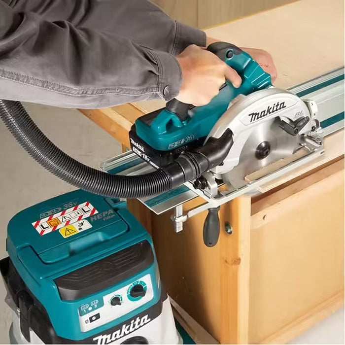 Sega circolare Ø 190 mm 2x5Ah 18V LXT ®MAKITA DHS782PT2J en valigetta e caricabatterie doppio