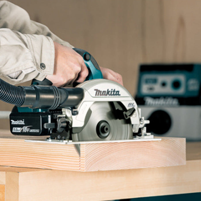 Sega circolare Brushless Ø 165 mm 2x5Ah 18V LXT ® MAKITA DHS660RTJ en valigetta