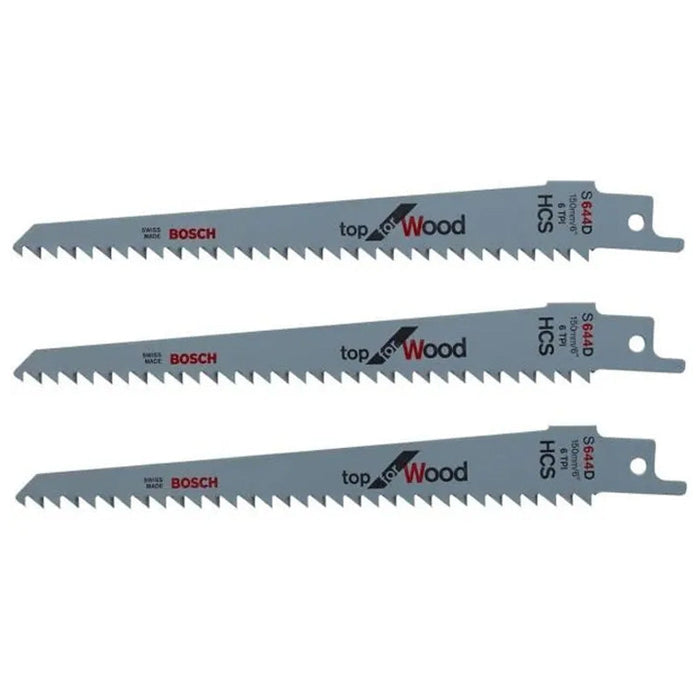 Set di 3 lame per legno per potatore BOSCH Keo