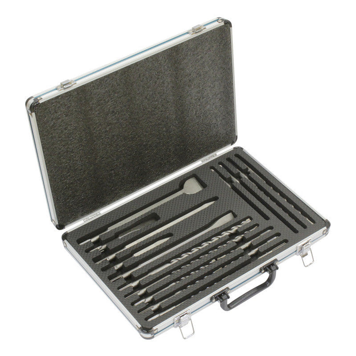 Set di 12 punte, 2 puntali, 3 scalpelli MAKITA B-64680 ad attacco SDS-PLUS