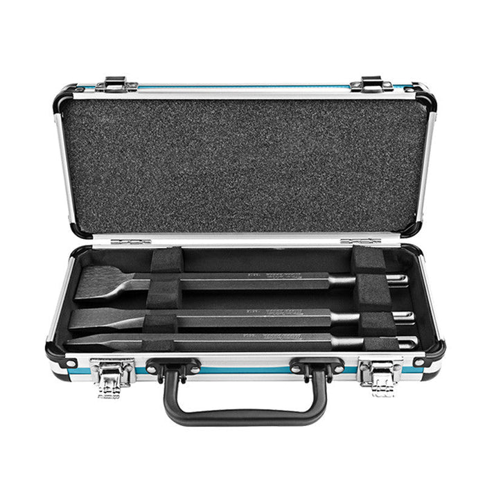 Set di 3 pezzi MAKITA D-42357 1 puntale, 1 scalpello, 1 scalpello largo SDS-PLUS