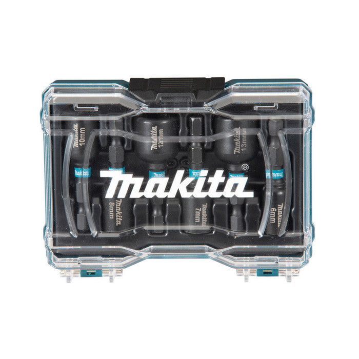 Set 6 bussole con codolo Impact MAKITA E-15768 BLACK