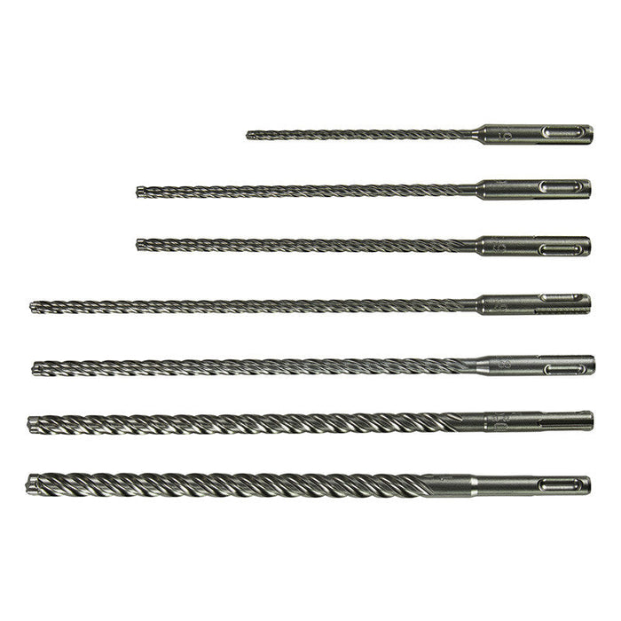 Set di 7 punte NEMESIS II MAKITA E-14906 ad attacco SDS-Plus (lunghe)