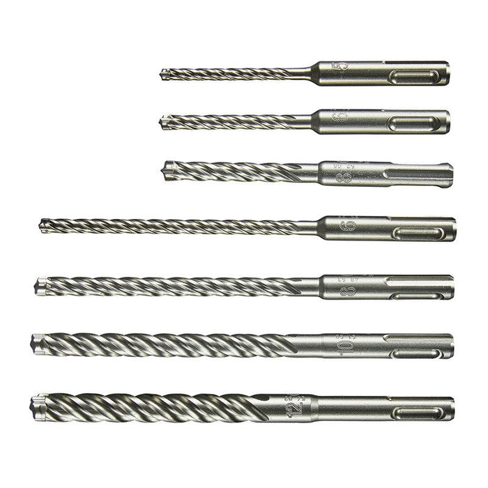 Set di 7 punte NEMESIS II MAKITA E-14928 ad attacco SDS-Plus (corte)