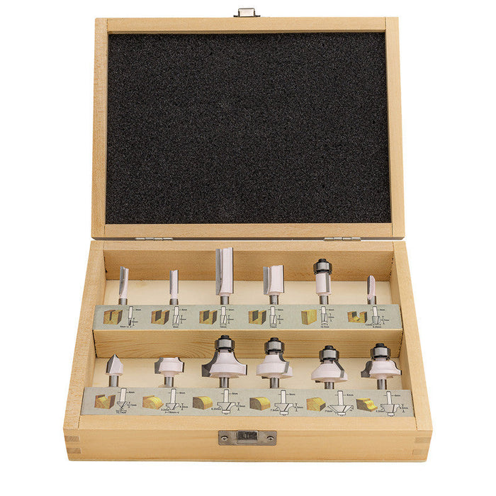 Set di 12 frese con codolo da 6 mm MAKITA D-57065