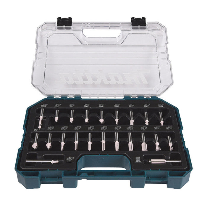 Set di 22 frese per scanalature MAKITA D-74784