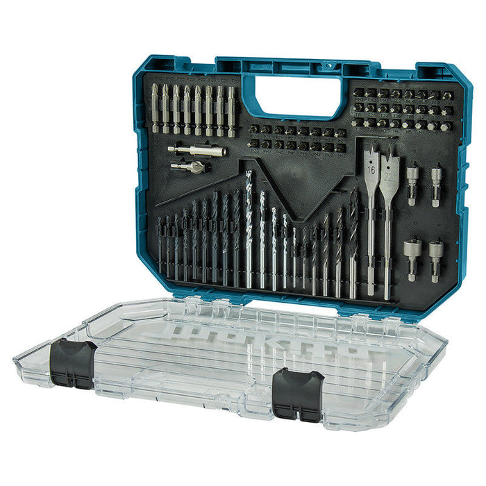 Set di 75 accessori per foratura e avvitatura MAKITA E-15126