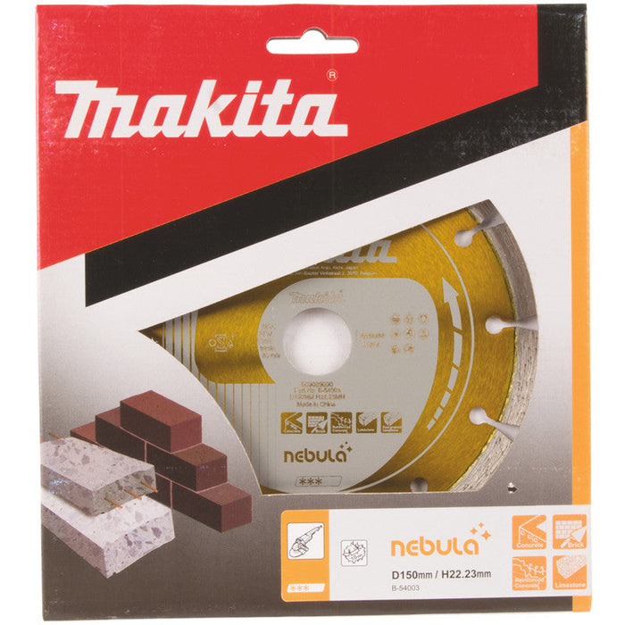 Disco diamantato Nebula 150 LASER MAKITA B-54003  Ø 150 mm