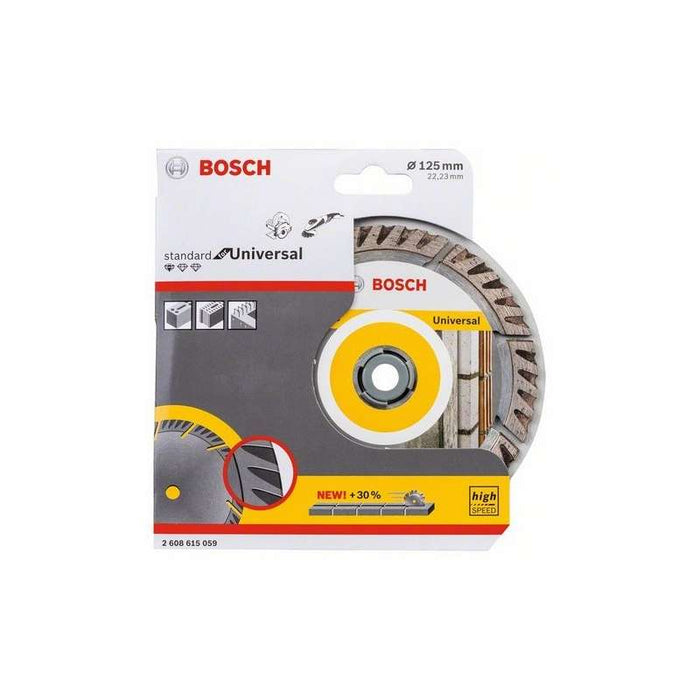 Dischi da taglio diamantati Standard Universal 125 x 22 mm BOSCH 2608615059