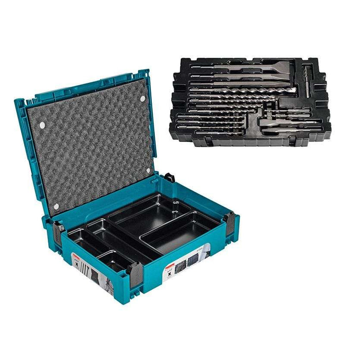 Set di 17 pezzi MAKITA B-53877 punte e scalpelli SDS-Plus in Mak-Pac