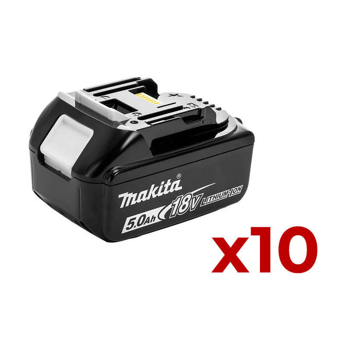 Set di 10 batterie MAKITA BL1850