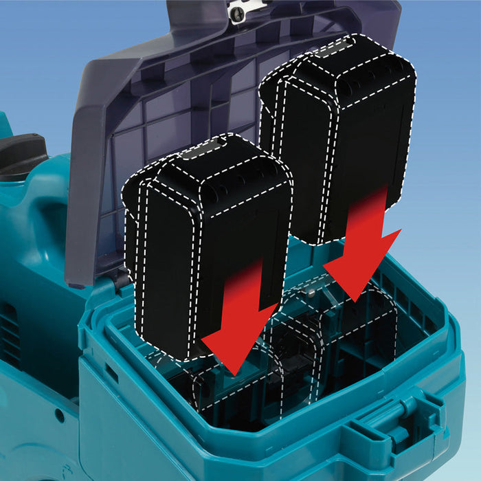 Idropulitrice a batteria MAKITA DHW080ZK 2x18V (venduta senza batteria)