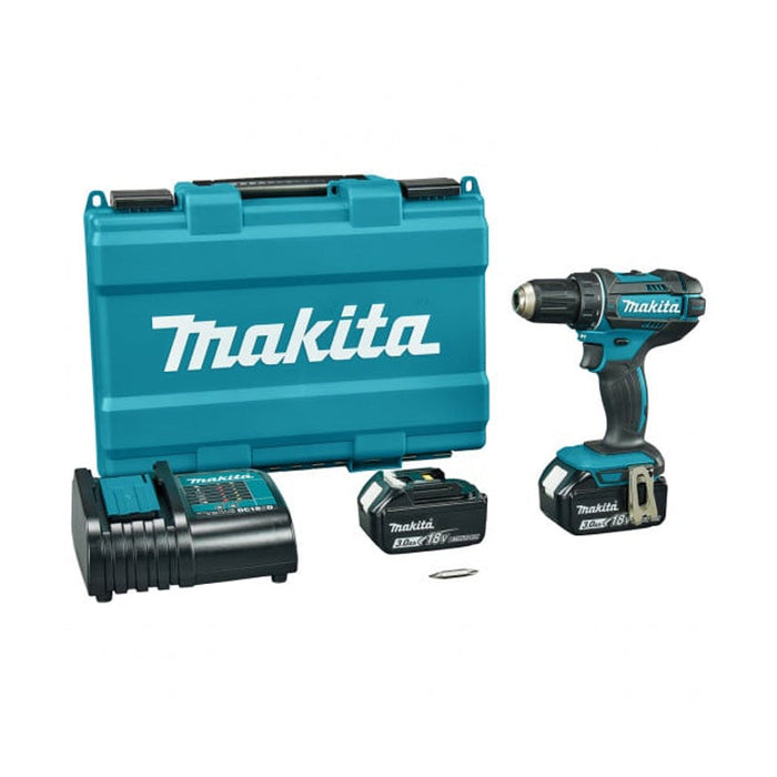 Trapano avvitatore 2x3 Ah 18V LXT® MAKITA DDF482SFE in valigetta