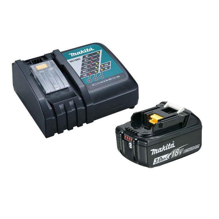 Power Pack MAKITA 191A24-4 18V LXT batteria 3Ah e caricabatterie rapido