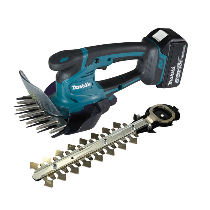 Tagliaerba MAKITA DUM604RFX LXT 18V con una batteria 3Ah e caricabatterie