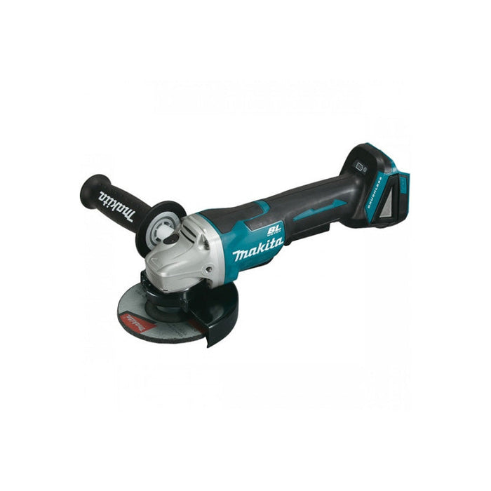 Smerigliatrice Ø125mm Brushless 18V  LXT ® MAKITA DGA508ZJ freno + uomo morto in MAKPAC