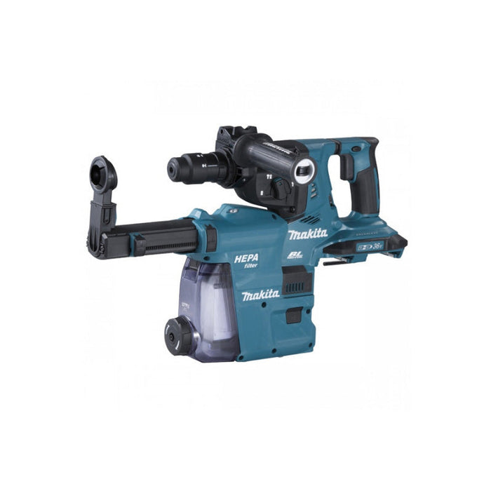 Tassellatore-scalpellatore SDS+ 28mm Brushless 36V LXT ® MAKITA DHR283ZWJU con sistema di aspirazione