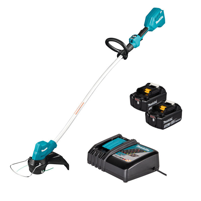 Tagliaerba MAKITA DUR189RFE 18 V Li-ion 3 Ah 2 batterie, caricabatterie + valigetta