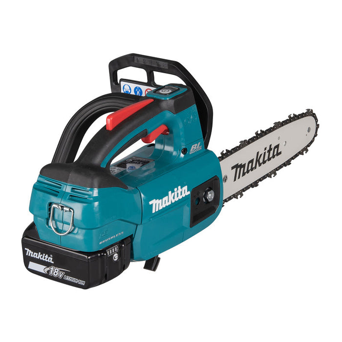 Potatore a catena MAKITA DUC254RF 18V LXT 25cm con 1 batteria 3Ah + caricabatterie