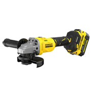 Smerigliatrice angolare 125 mm Brushless Litio 18V - 1 batteria 4 Ah in kit Pro-Stack - SFMCG710M1T-QW STANLEY FATMAX V20