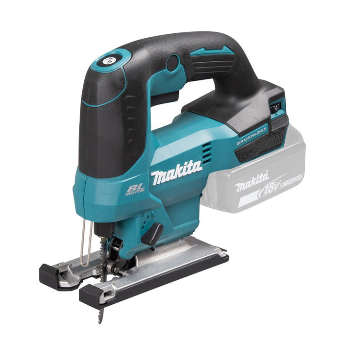 Seghetto alternativo 23mm LXT ® MAKITA DJV184ZJ in MAKPAC + adattatore per binario